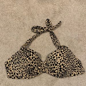 Victoria Secret Leopard Bikini Top